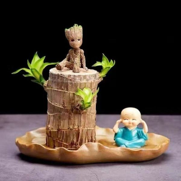 Brasilialainen Puu, Brasilialainen Puu Sisustus, Mini Brasilia Onnenpuu, Brasilialainen Onnenpuu, Työpöytä 2024 Uusi Mini Koti Sisustus