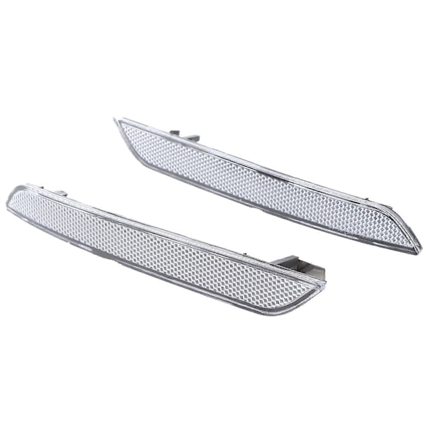2 stk. Sidemarkerlys 63147187087 Forlygte Reflekterende Lampe til E71/X6/E70/X5M Hvid