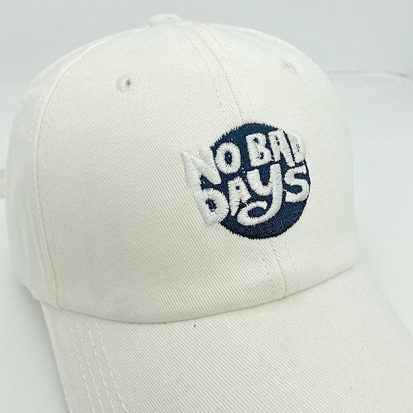Kasket Damer Niche Enkel Broderet Bogstaver Buede Kant Syning Farve Baseball Cap Mænd (Sort)