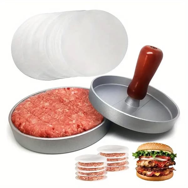 1 non-stick hamburgare form