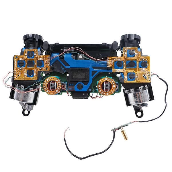 Multifarvede Lysende D-Pad Thumbsticks Face Buttons LED Kit til Controller 6 Farver Trykstyring Med Knapper