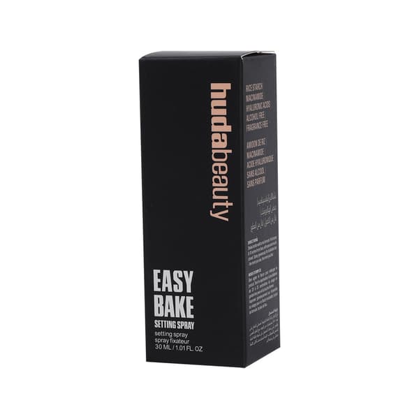 Huda Beauty MINI Easy Bake Setting Spray (Resestorlek, 30 ml)
