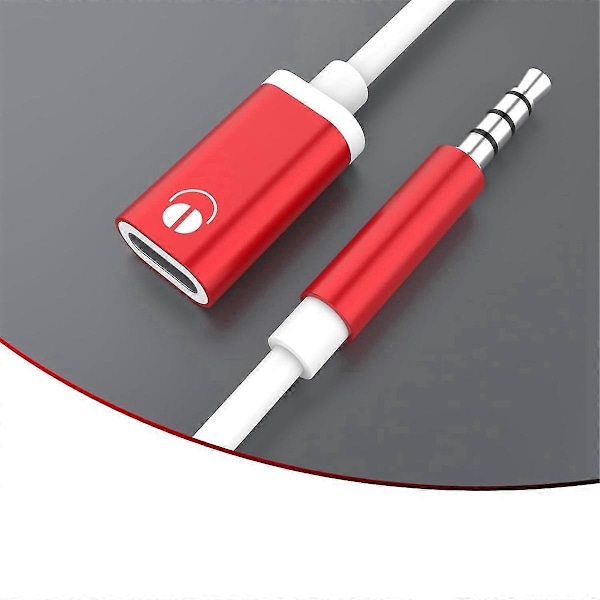 10 stk Hodetelefonadapter 3,5 mm hann til type C hunn Hodetelefonadapter, Analog hodetelefonadapter