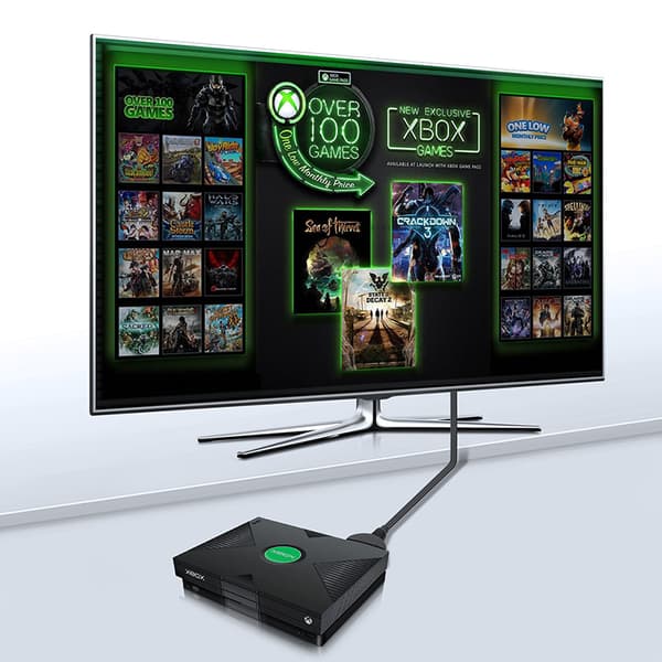 Xbox til HDMI høyoppløselig omformer, TV-spill lyd- og videoadapterkabel, 1 meter direkte tilkoblingskabel.