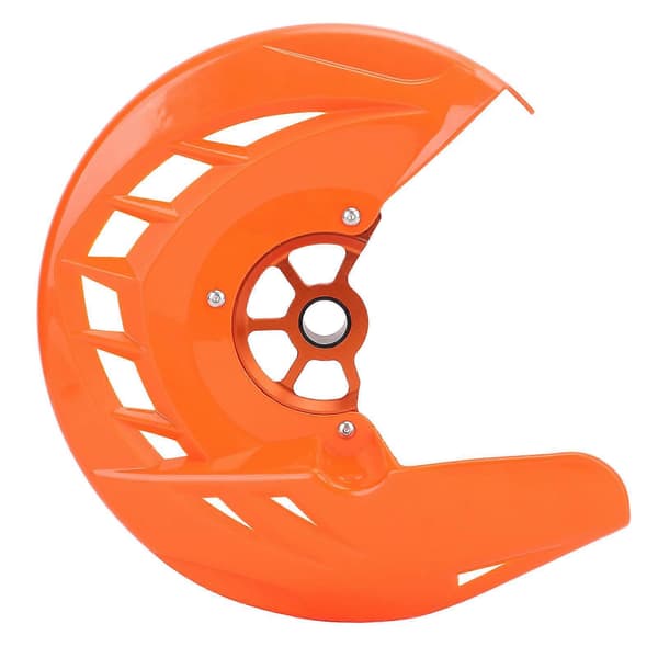 Skydd för bromsskivan fram, 22 mm axeldiameter, passar för 125?530 SX SX?F SX?F Factory Edition Orange