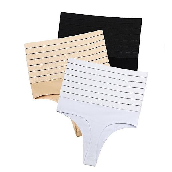 Högmidjeformande Trosor med Magkontroll Shapewear Slankare Underkläder