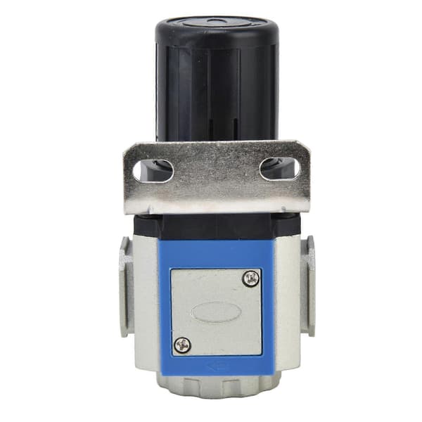 Luftkompressorregulator Aluminium Legering Trykreguleringsventil med Måler 0,05?0,9MpaGR300-08
