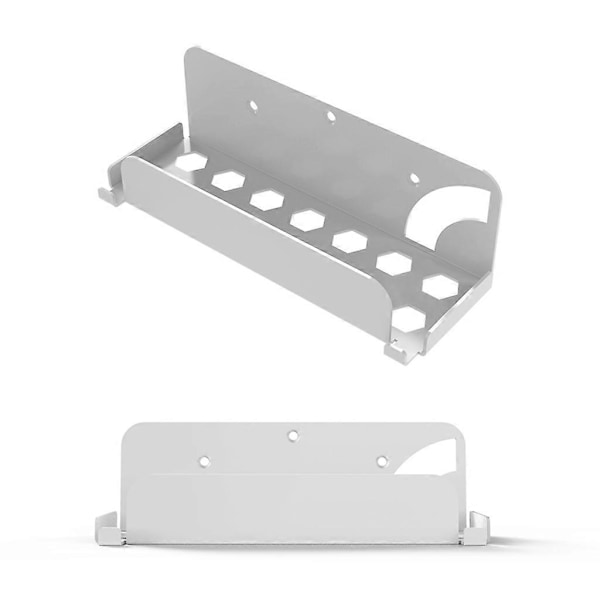 Veggfeste for NS Switch, Kontrollerveggmontert Hengerholder Konsoll Oppbevaringsstativ Plassbesparende Bak TV for Switch OLED