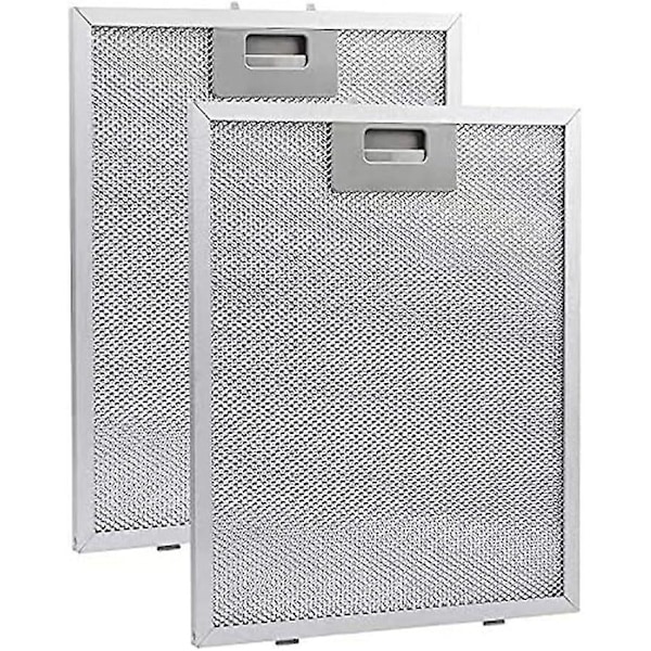 2 stk. Køkkenhætte Fedtfilter, 10.23x12.63 tommer Køkkenhætte Filter Udskiftning, Aluminium Net Hætte Ventilationsfilter Til Whirlpooll Lkea Jenn Air W10169961a