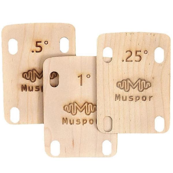 6 st Bassgitarr Halskilar Trägitarr Packning Gitarr Hals Platta Ersättningstillbehör