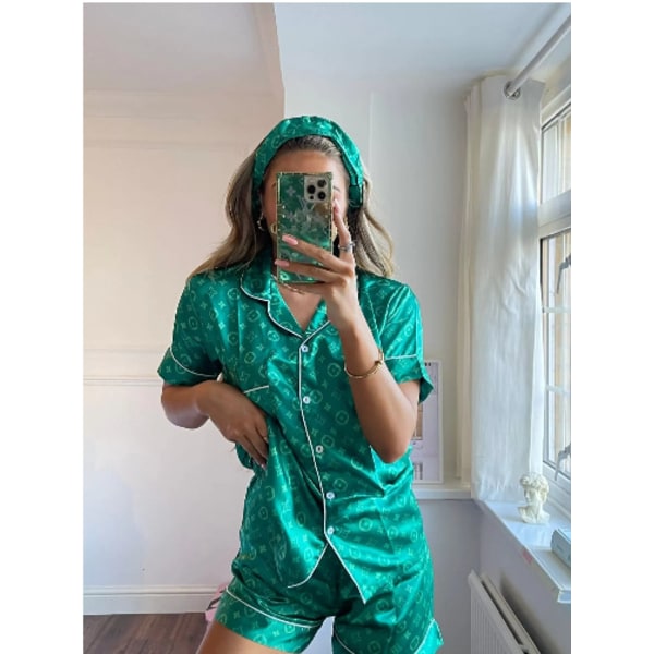 Snygg pyjamasuppsättning (utan tofflor) 6