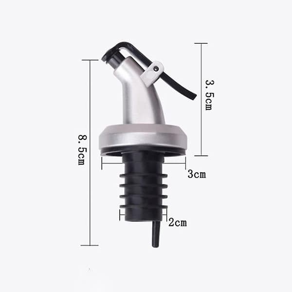 Propp i Plastik og Rustfrit Stål med Dispenser til Flasker