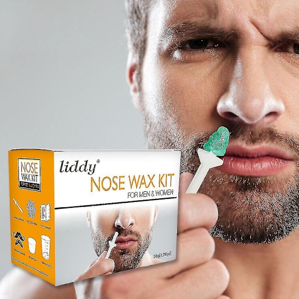 Natural Gentle Safe Quick Nose Wax Nose Hair Removal For Men & Women