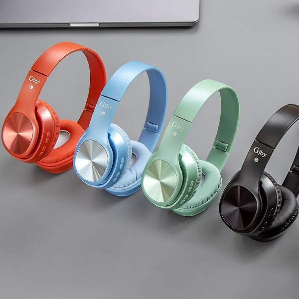 Headset med metallbas, Bluetooth-hörlurar
