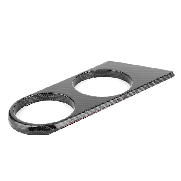 Carbonfiber-stil Drikkekopholder Trim Dekoration Passer til 1 Serie 116 116i 118 118i 118d 120 120i E87 E81 E82 E88