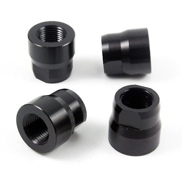 Pyörän läpiakselin mutterit M12x1.0mm, 1.0mm kierteellä, M12 navat, putkiakseli, skewer-korkki, 1.0mm kierteiden väli, pyörävarusteet