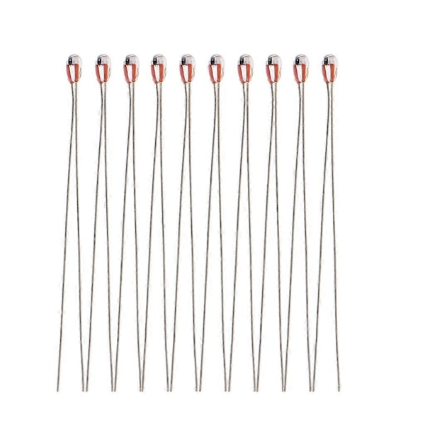 10 st/paket 3D-skrivar NTC Termistor 100 K Noggrannhet 1% B-värde 39501.8MM Temperatursensor 3D-skrivardelar