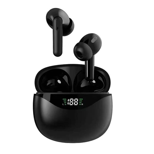 Bluetooth-hodetelefoner 53 Trådløse Støydempende Med Ladesak Tws