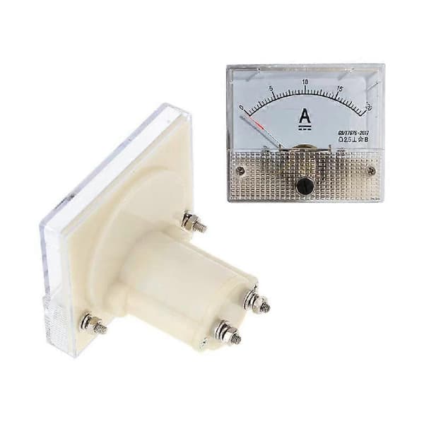 Amperemeter DC - Analogt strømmeter Panel Mekanisk pekertype Mikroamperemeter