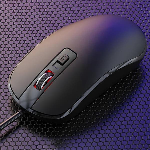 Gaming Wired Mus USB Ergonomisk Design 1000dpi Computer til Notebook Desktop