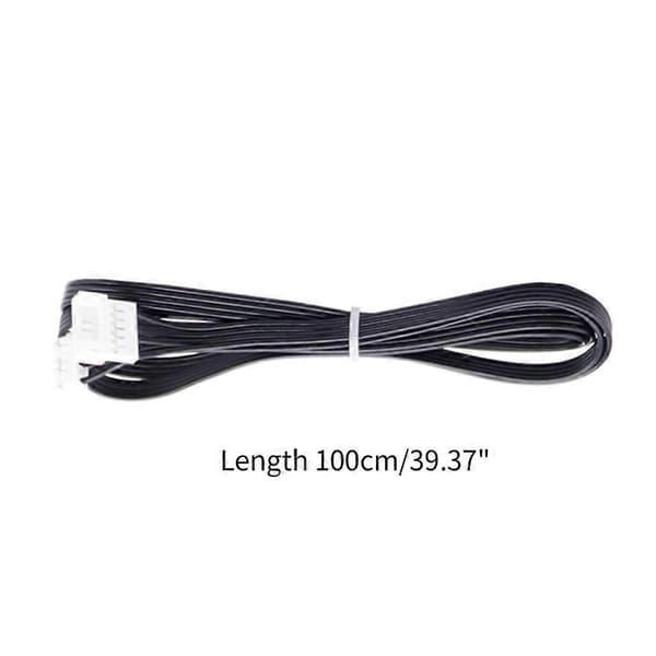 3D-printer Stepper Motor Forlengelseskabel Ekstruder Motor Forlenget Kabel for Ender3 V2 CR10 100cm Lengde