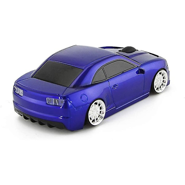 Trådlös mus för Chevrolet Camaro Sportbil Dator Laptop PC Optisk Mus (blå)