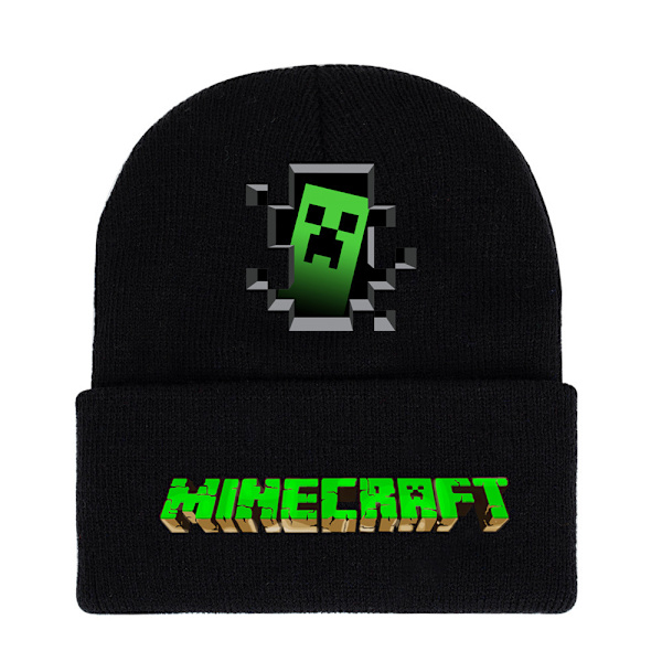 Minecraft Strikket Lue for Gutter, Julegave