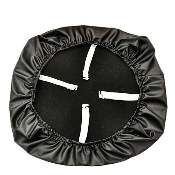 6-pack matstolsöverdrag Vattentätt PU-läder Sittdynaöverdrag Stolsitsdynöverdrag, Beige