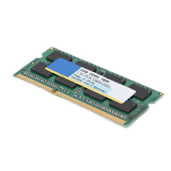 XIEDE DDR3 RAM Kraftig Stabil Ydeevne Hurtig Respons Holdbar Hurtig Varmeafledning Bærbar Notebook Hukommelse 1600Mhz 2GB