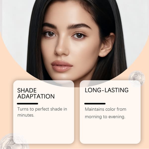 Zephoco Concealer Farveændrende Foundation Creme