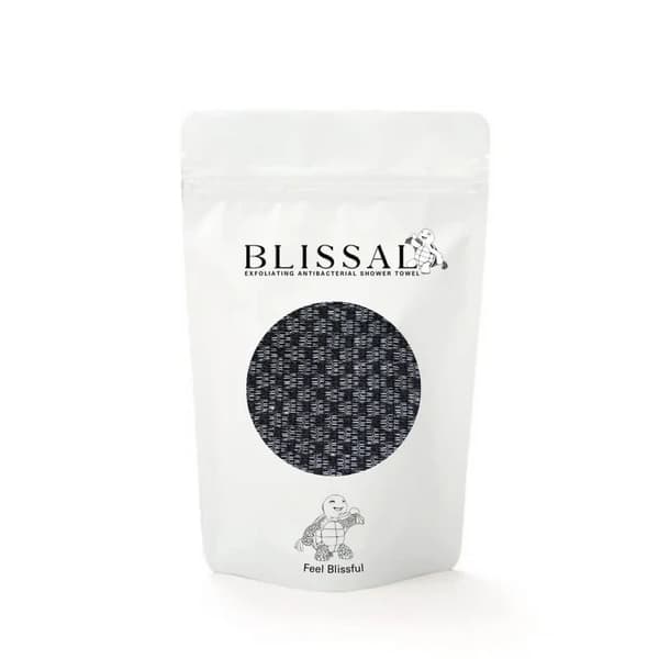 Blissal - Blissal Exfolierande Badhandduk Black