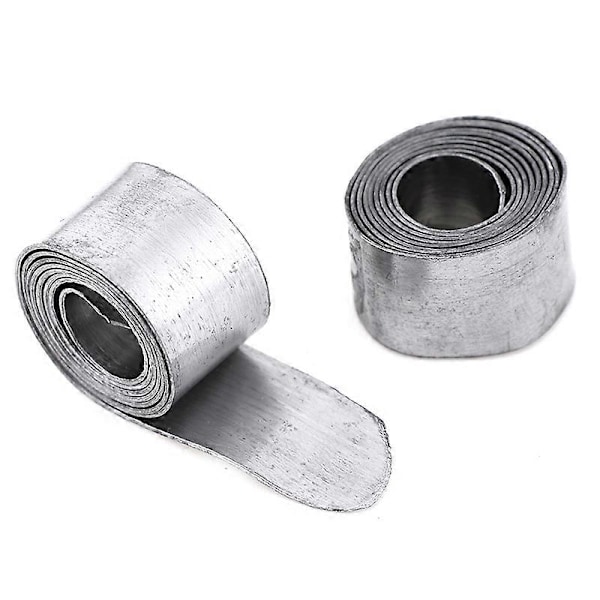 06mm-12mm 30m Blyark Blysink Strimmel Blyrulle Fiskeutstyr Fisketilbehør Fiskeutstyr