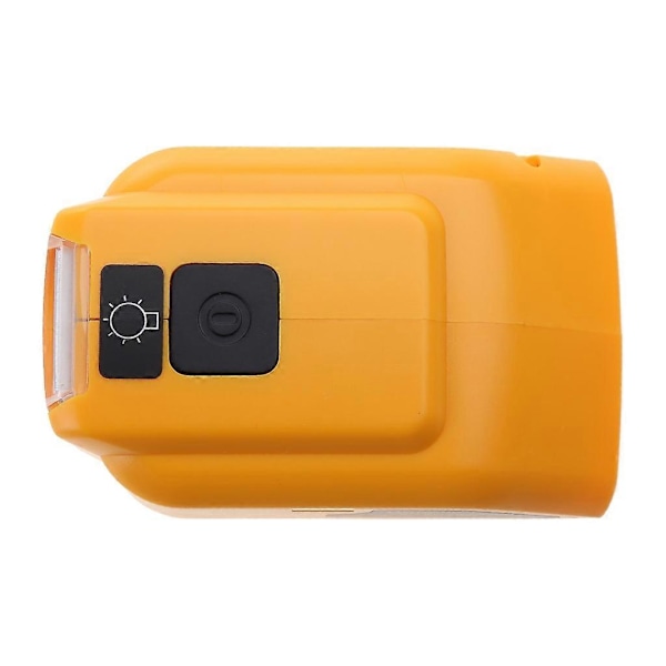 Multifunktionel LED-arbejdslampe med dobbelt USB-port 14,4/18V strømforsyning til DCB090 Daglig Brugt Arbejdslampe