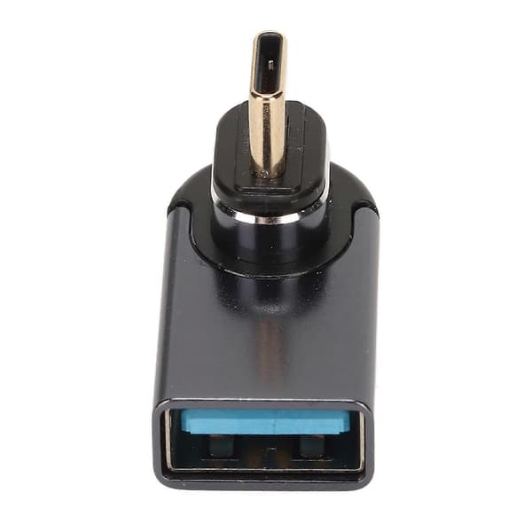 Magnetisk Type C til USB Adapter 24-polet Albue 1920x1080 60Hz 10 Gbps Type C Han til USB Hun Adapter til PC