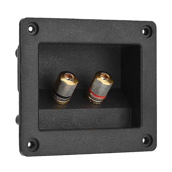 Acoic Komponenter til HiFi Serie 2 Binding Post Terminal Kabel Connector Box S 3,8mm Tyk Basplade