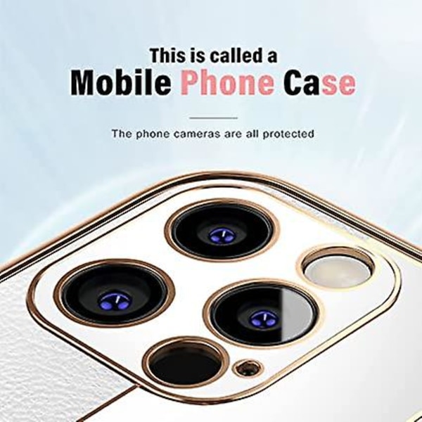 Kompatibel med iPhone 13 Skal Silikon Tunn Glitter 360 Graders Skydd Begränsad Utgåva Imitationsläder Omslag Skal för iPhone 13 (6.1'')