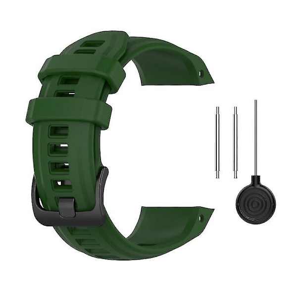 20mm Silikonarmband för Garmin Instinct 2s Andningsbart Armband Ersättningsarmband för Garmin
