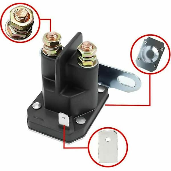 812-1211-211 Starterrelé solenoidventil 12v 3 terminaler