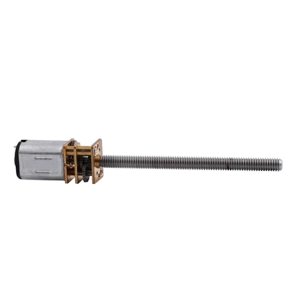 DC 12V 400RPM N20 Mikrovaihdemoottori 16mm Akseli M4x55mm Ruuvipelkistin Vaihteistolla