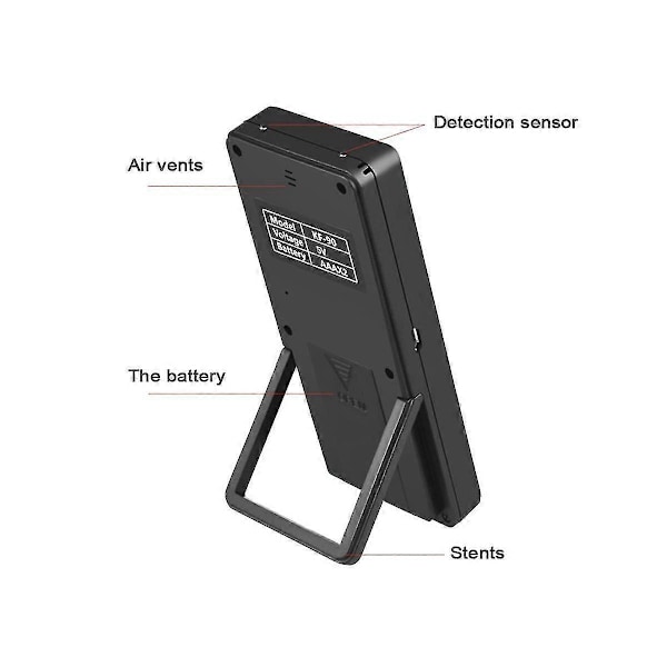 KF-90 Håndholdt Digital Ultraviolet Strålingsdetektor Ultraviolet UVI Måler Radiometer Tester