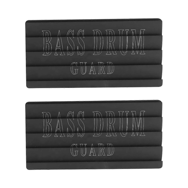 2 stycken bastrumskyddsdyna Anti Jazz Drum Halkskydd Trumset Tillbehör