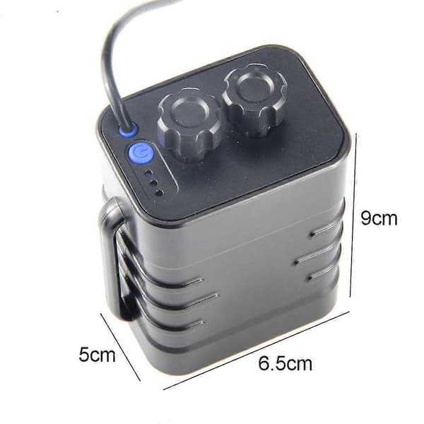 Batteripakke for vanntett husdeksel Batterilagringsboks med adapter