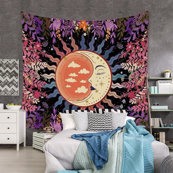 Mandala Boheme-vægtæppe Velegnet til Soveværelsesdekoration 429-729 x 38 tommer