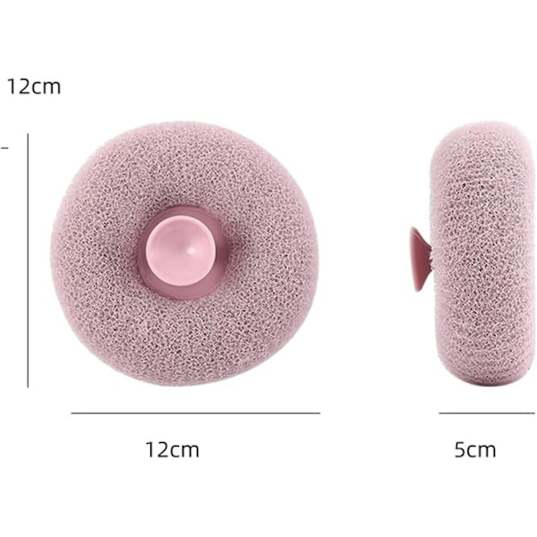 Super Mjuk Badsvamp Blomma, Lat Badskumboll, Massage Badkropp Exfolierande Svamp För Vuxna Barn