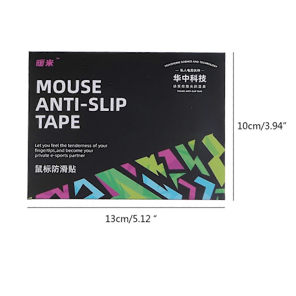 Fluorescerende Anti-Slip Svedabsorberende Museskinds Skøjter til GPro Trådløse Mus Selvklæbende Anti-Slip Grebstape