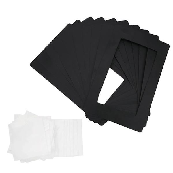 10 stk Selvklebende Pakninger for 3D Harpiks Skrivere, Sølbeskyttelse PC Deksel, 30 stk Hvite Kluter