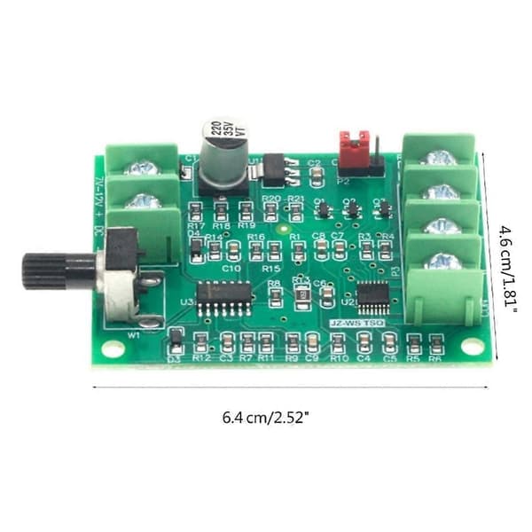 DC 7V-12V Børsteløs Motor Driver Board Hastighedskontrol Board Motor Controller Beskyttelsesmodul til Harddisk Motor