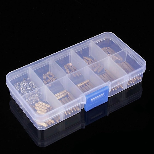 270Pcs Male Female M2 Brass Standoff Spacer PCB Board Screws Nut Assortment