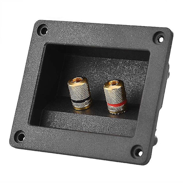 Acoic Komponenter til HiFi Serie 2 Binding Post Terminal Kabel Connector Box S 3,8mm Tyk Basplade
