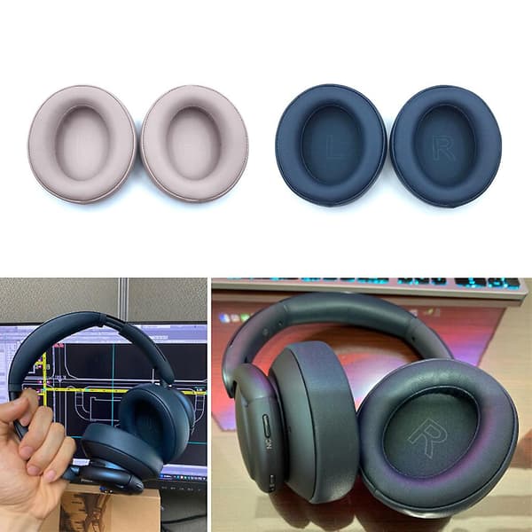 2x Øreputer Deksel Praktiske Øreputer for Anker-Soundcore Life Q35